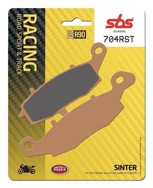 Тормозные колодки SBS Track Days Front Brake Pads, Sinter 704RST фото