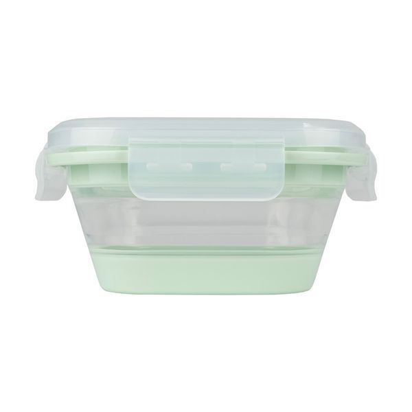 Контейнер Tribe Collapsible Container 500 мл силіконовий T-FF-0027, mint T-FF-0027-mint фото