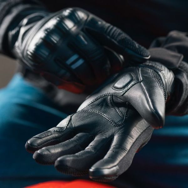Моторукавички Oxford Omega 1.0 Air Men&lsquo;s Mesh Glove Stealth Black (M) GM253101M фото