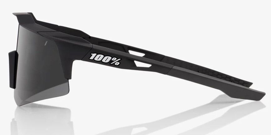 Окуляри 100% SpeedCraft XS Sunglasses [Soft Tact Black], Grey Lens 60009-00000 фото