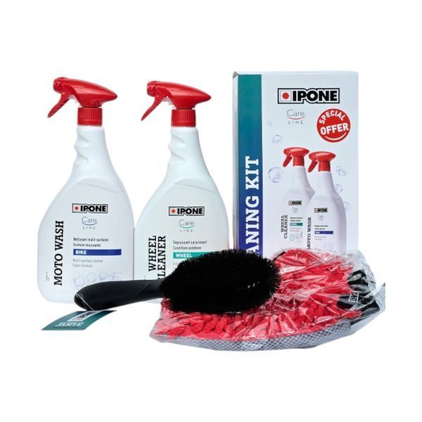 Набір для мийки мотоцикла Ipone Cleaning Kit 800942 фото