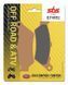 Гальмівні колодки SBS Racing Brake Pads, EVO Sinter/Sinter 674RSI фото 2