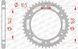 Зірка AFAM 525 Steel Chainwheel - BMW [Silver], 47z 92635-47 фото 1