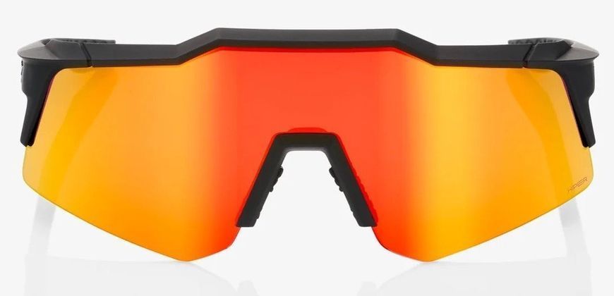 Окуляри 100% SpeedCraft XS HiPER Sunglasses [Soft Tact Black], HiPER Red Lens 60009-00008 фото