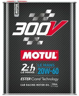 Масло моторное MOTUL 300V Le Mans 20W60 (2L) 110824 фото