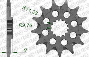 Звезда AFAM 520 Grooved Sprocket - Suzuki, 13z 22311+13 фото