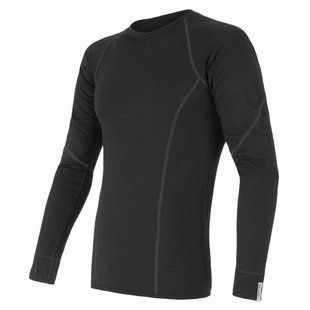 Термофутболка чоловіча Sensor Merino Active LS black 11109033, SM11MA-black-XL SM11MA-black-XL фото