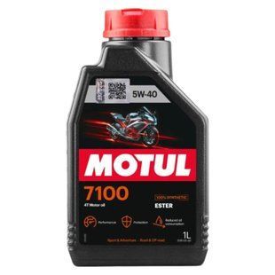Масло моторне MOTUL 7100 4T SAE 5W40 (1L) 104086 фото