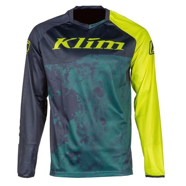Мотоджерсі KLIM XC Lite MD Corrosion Vivid Blue 5003-005-130-010 фото