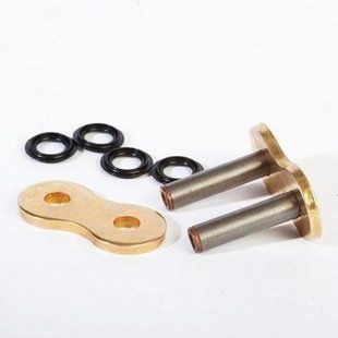Замок Renthal R4 Rivert Link &ndash; 525 [Gold], 525 / Seal Ring C345 фото