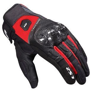 Мотоперчатки LS2 Atom Man Gloves Black Red XL 70230S0132XL фото