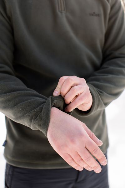 Кофта флісова Tribe Fleece Jacket Half Zip T-KJ-0012-olive, 54 T-KJ-0012-olive-54 фото