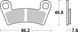 Тормозные колодки SBS Upgrade Brake Pads, EVO Sinter/Sinter 898PSI фото 1