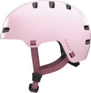 Велошолом ABUS XOXO strawberry rose S 450754 фото