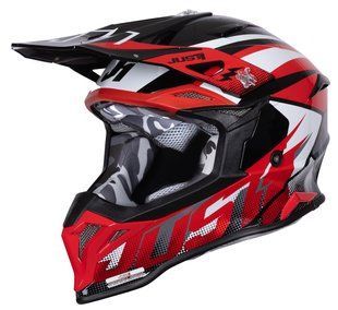 Мотошлем Just1 J39 Revo Red Black Black Gloss (L) 606004017100805 фото
