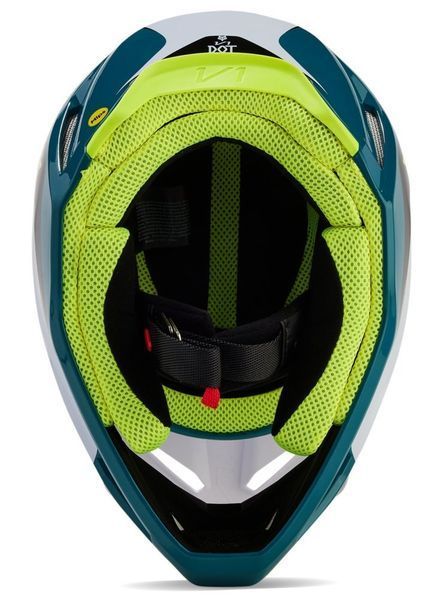 Шолом FOX V1 NITRO HELMET [Maui Blue], L 31370-551-L фото