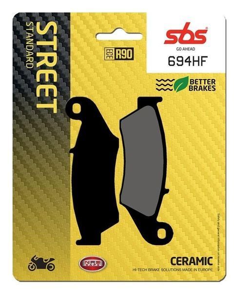 Тормозные колодки SBS Standard Brake Pads, Ceramic 694HF фото