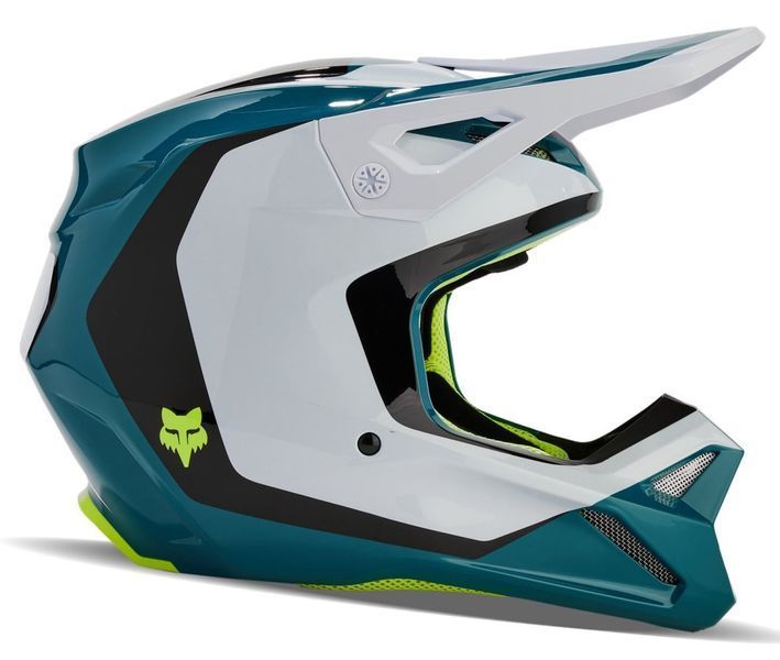Шолом FOX V1 NITRO HELMET [Maui Blue], L 31370-551-L фото