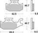 Гальмівні колодки SBS Upgrade Brake Pads, EVO Sinter/Sinter 754PSI фото 1