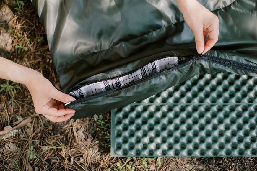 Спальний мішок Tramp Ember+ Regular лівий UTRS-063R-olive-L UTRS-063R-olive-L фото