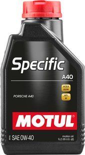 Масло моторное MOTUL Specific A40 SAE 0W40 (1L) 112074 фото