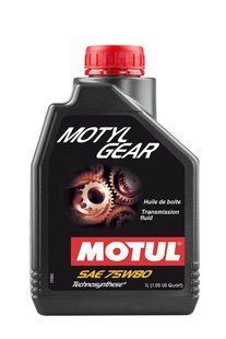 Масло трансмиссионное MOTUL Motylgear SAE 75W80 (1L) 105782 фото
