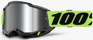Окуляри 100% ACCURI 2 Goggle [Neon Yellow], Mirror Silver Lens 50014-00040 фото