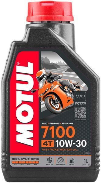 Масло моторне MOTUL 7100 4T SAE 10W30 (1L) 104089 фото