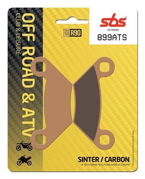 Гальмівні колодки SBS Standard Brake Pads, Sinter/Carbon 899ATS фото