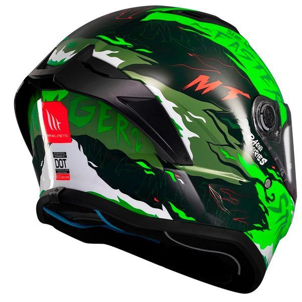 Мотошолом MT STINGER 2 Ardent C6 Gloss Green L 1334B702616 фото