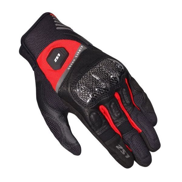 Моторукавички LS2 Atom Man Gloves Black Red L 70230S0132L фото