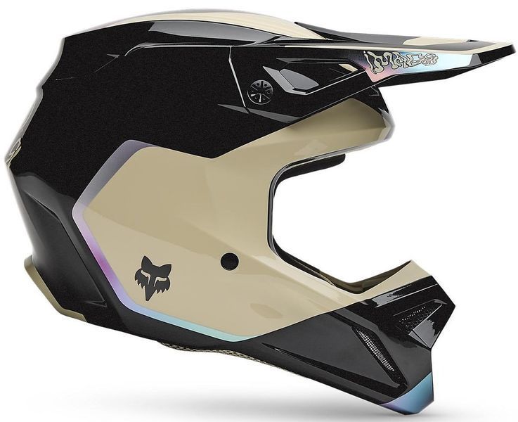 Шолом FOX V1 Helmet - HELLO FUTURE [Black], XS 33530-001-XS фото