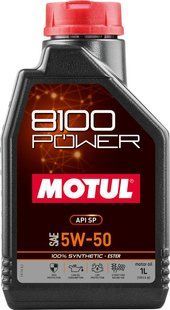 Масло моторное MOTUL 8100 Power SAE 5W50 (1L) 111811 фото