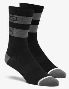 Носки Ride 100% FLOW Socks [Grey], L/XL 20049-00003 фото