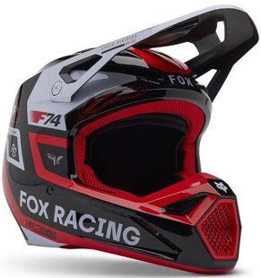 Шолом FOX V1 Helmet - RACE SPEC [Flo Red], L 33000-110-L фото