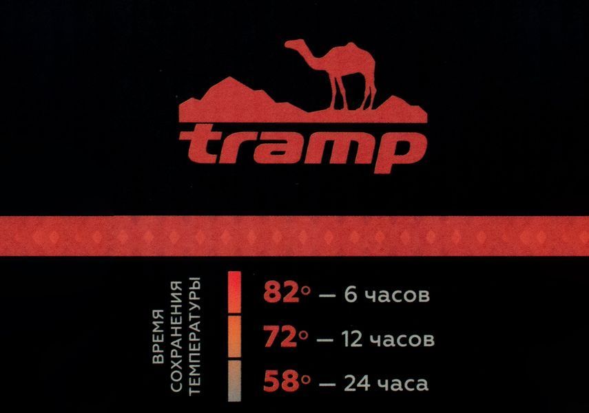 Термос TRAMP Soft Touch 1,2 л, Помаранчевий TRC-110-orange фото