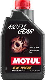 Масло трансмиссионное MOTUL Motylgear SAE 75W85 (1L) 106745 фото