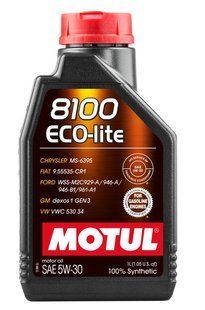 Масло моторное MOTUL 8100 Eco-lite SAE 5W30 (1L) 108212 фото