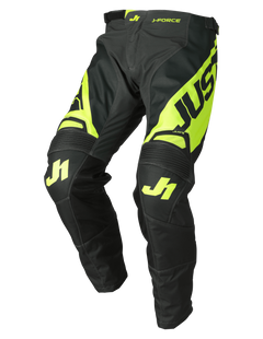 Штани Just1 J-Force Vertigo Pants Grey - Yellow Fluo (32) 675002009400203 фото