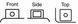 Аккумулятор 12Ah 165A EXIDE YB12AL-A2 = EB12AL-A2 EB12AL-A2 фото 2