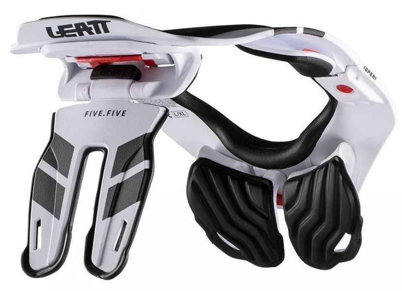 Защита шеи LEATT GPX 5.5 Neck Brace [White], L/XL 1020003881 фото