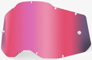 Лінза 100% RC2/AC2/ST2 Lens [Mirror Pink], Mirror Pink Lens 59078-00006 фото