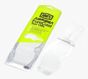 Зривки Ride 100% Tear-Offs ARMEGA Forecast - 20 pack, No Size 51020-101-20 фото