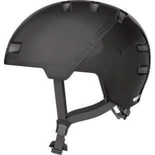 Велошолом ABUS SKURB ACE Velvet Black S (52-56 см) 403859 фото