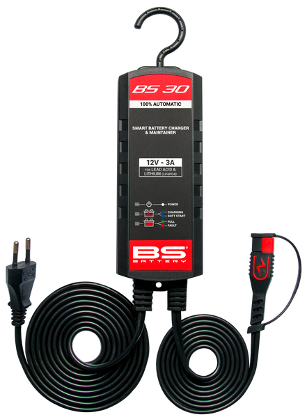Зарядний пристрій BS Battery BS30 - SMART CHARGER 12V 3A 700566 фото
