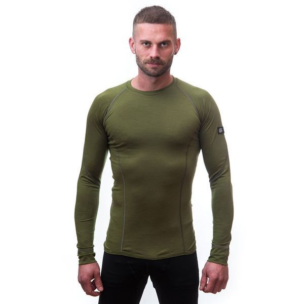 Термофутболка чоловіча Sensor Merino Active LS safari 17200019, SM11MA-safari-S SM11MA-safari-S фото