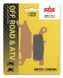 Гальмівні колодки SBS Sport Brake Pads, Sinter/Carbon 851SI фото 2