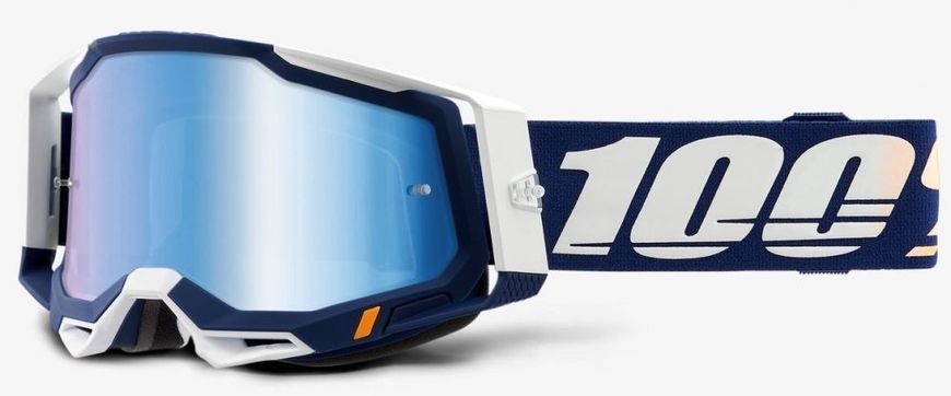 Очки 100% RACECRAFT 2 Goggle [Concordia], Mirror Blue Lens 50121-250-07 фото