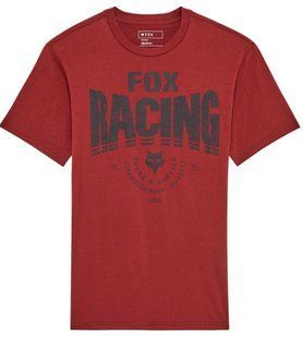 Футболка FOX PREMIUM Short Sleeve Tee - TREAD [Rust], L 36459-180-L фото