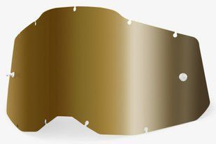 Лінза 100% RC2/AC2/ST2 Lens [Mirror True Gold], Mirror Gold Lens 59078-00007 фото